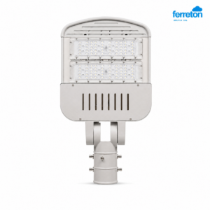 LUMINARIA PUBLICA LED 100W IP65 SMD 6500K + FOTOSELULA MODULAR BRASILUM (00161)