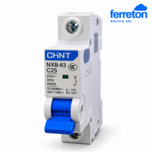 TERMICO 1*25A 6KA NXB-63 CHINT (00047)