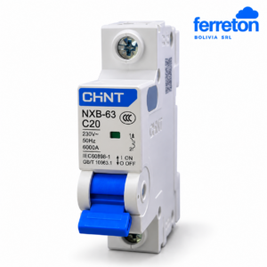 TERMICO 1*20A 6KA NXB-63 CHINT (00040)