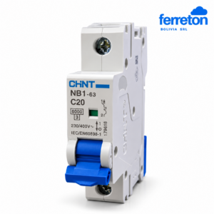 TERMICO 1*20A 6KA NB1-63 CHINT (01721)
