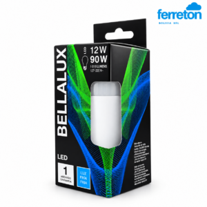 FOCO LED 12W E27 BONBILLA 6500K BELLALUX (02544)