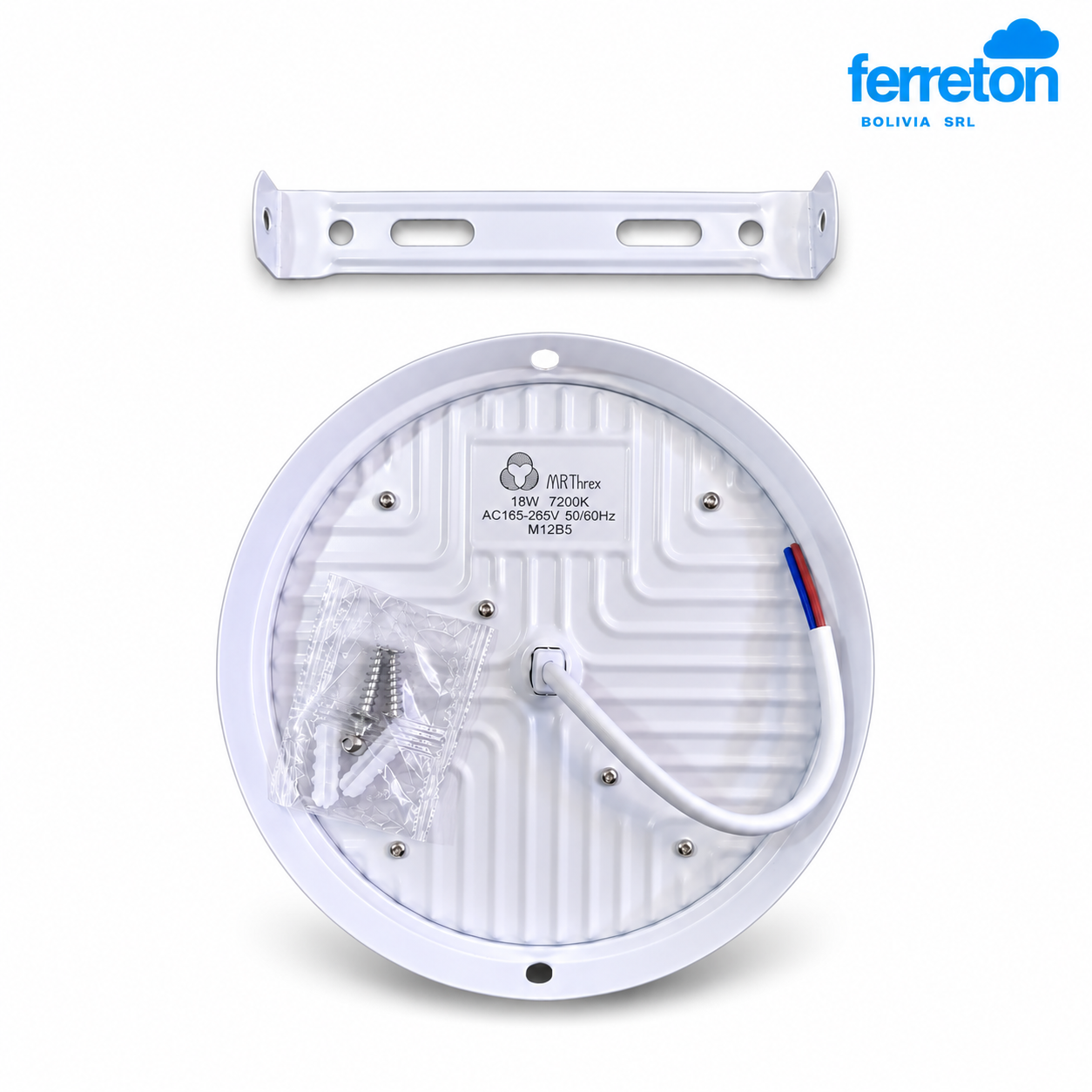 Panel LED Circular Ferreton 18W