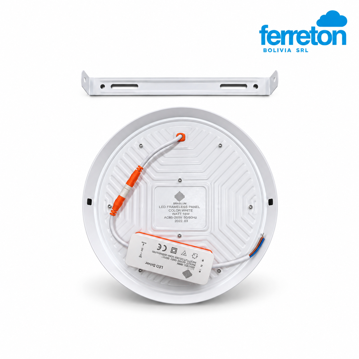 Panel LED circular compacto de 18W (1)